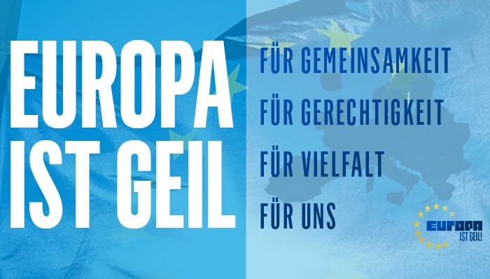 Europa ist geil - we belong together! TELE 5 zieht in den Wahlkampf
für den geilsten Kontinent der Welt