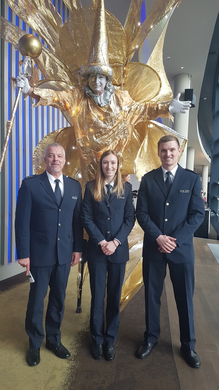 POL-GT: Polizeisportlerehrung 2018 - Herzlichen Glückwunsch an Karolin Kuhlmann und Marvin Gregor