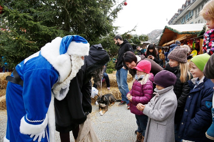 Medienmitteilung: «Schaffhausen: IGSU-Samichlaus sorgt für sauberen Weihnachtsmarkt»