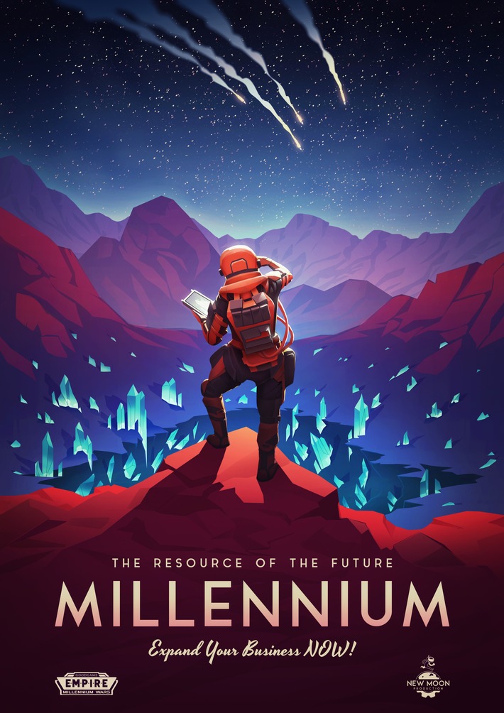 Menschen auf dem Mars gelandet! Goodgame Studios kündigt neues Mobile-Strategiespiel &quot;Empire: Millennium Wars&quot; an