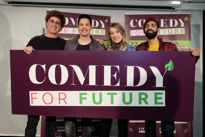 Thema &quot;Agenda 2030&quot; / &quot;Comedy for Future&quot; in der Köln-Arena / 17 Comedians, 17 Ziele, 1 Event