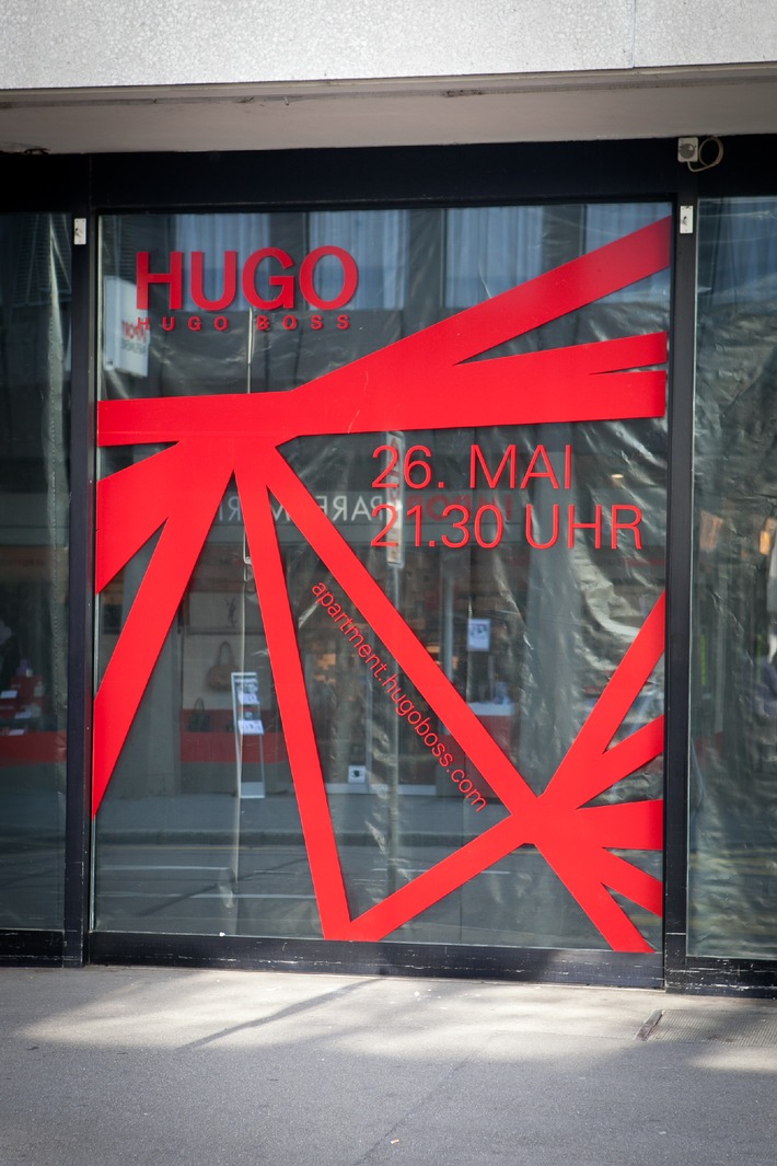 HUGO Pop-Up Location in Basel