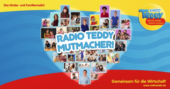 "Radio TEDDY-Mutmacher"/Die 1.000.000-Sendesekunden-Offensive für Familien und die Wirtschaft