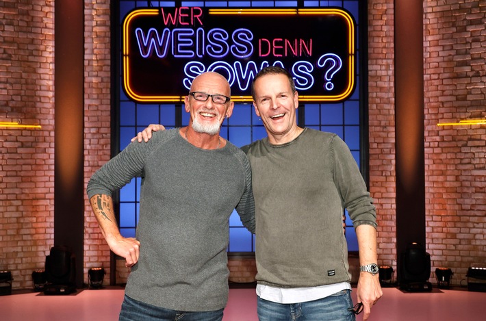 Wikinger-Rätsel: Die "Santiano"-Stars Axel Stosberg und Björn Both bei "Wer weiß denn sowas?" / Das Wissensquiz vom 8. bis 12. November 2021, um 18:00 Uhr im Ersten