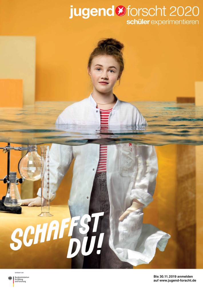 Jugend forscht: "Schaffst Du!" - Auftakt zur 55. Wettbewerbsrunde von Deutschlands bekanntestem Nachwuchswettbewerb (FOTO)
