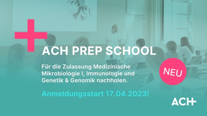 ACH startet Prep School für qualifizierte, motivierte Bewerber:innen / Medizinstudierende aller deutschen und europäischen Universitäten können nach Vorklinik zum klinischen Studium zugelassen werden