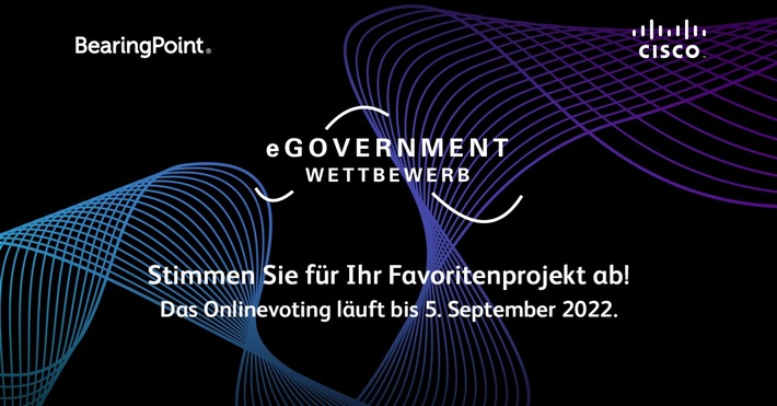 Der 21. eGovernment-Wettbewerb von BearingPoint und Cisco biegt auf die Zielgerade