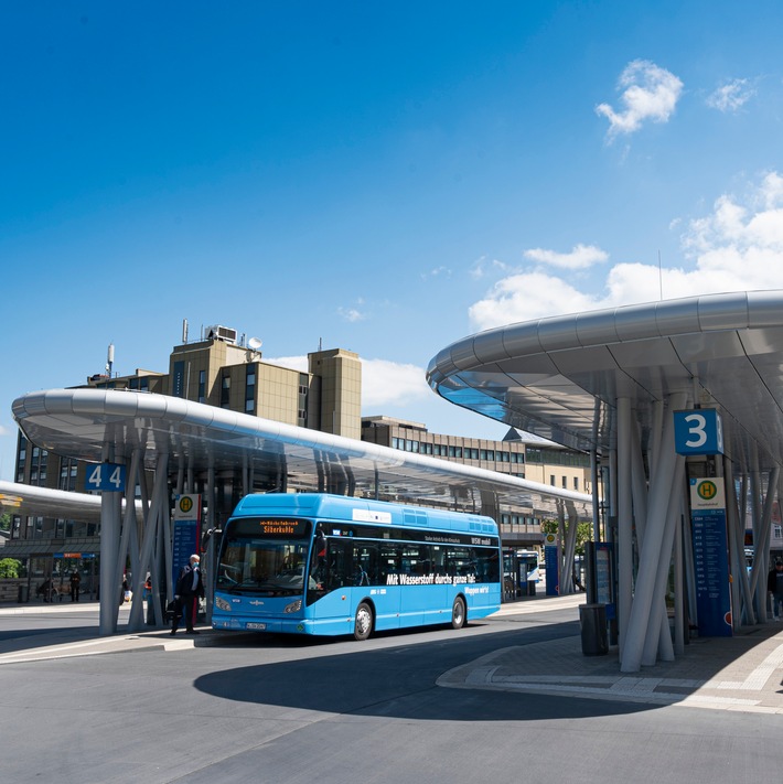 100 Tage-Bilanz: WSW-Wasserstoffbusse auf Erfolgsspur 