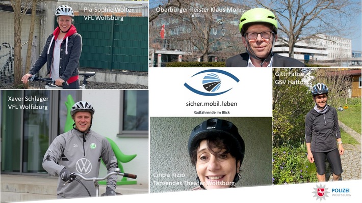 POL-WOB: "Hut ab - Helm auf!" - Radfahrende im Blick Verkehrssicherheitstag 19.06.2021