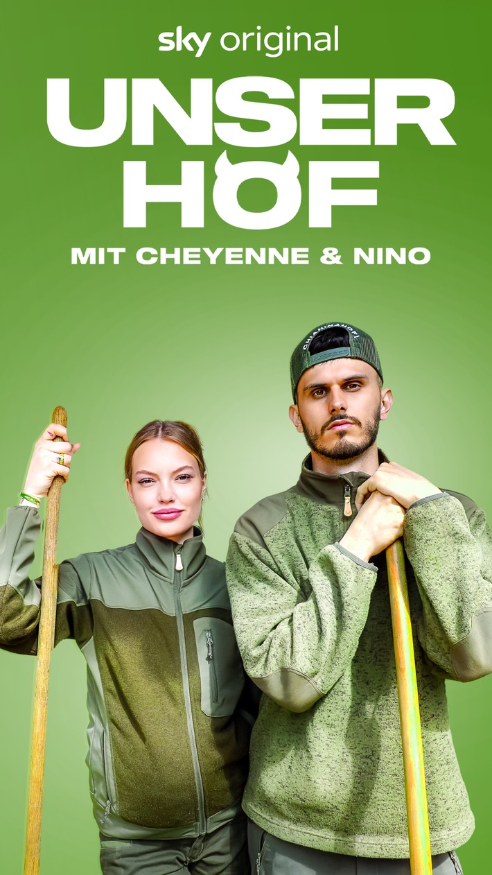 &quot;Unser Hof - Mit Cheyenne und Nino&quot; ab heute bei Sky, WOW und die erste Folge auch auf YouTube