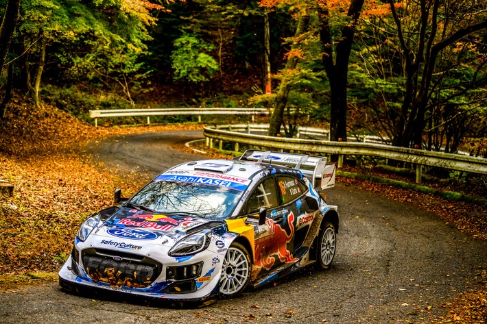 M-Sport Ford schließt die Rallye-WM-Saison mit erneutem Podiumsergebnis in Japan positiv ab