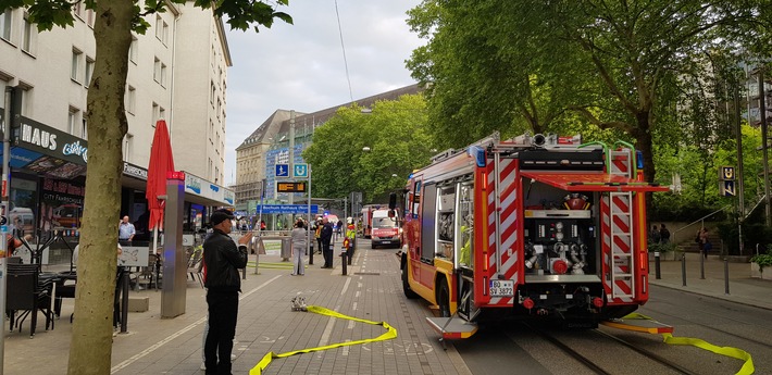 FW-BO: Küchenbrand Hans-Böckler-Straße