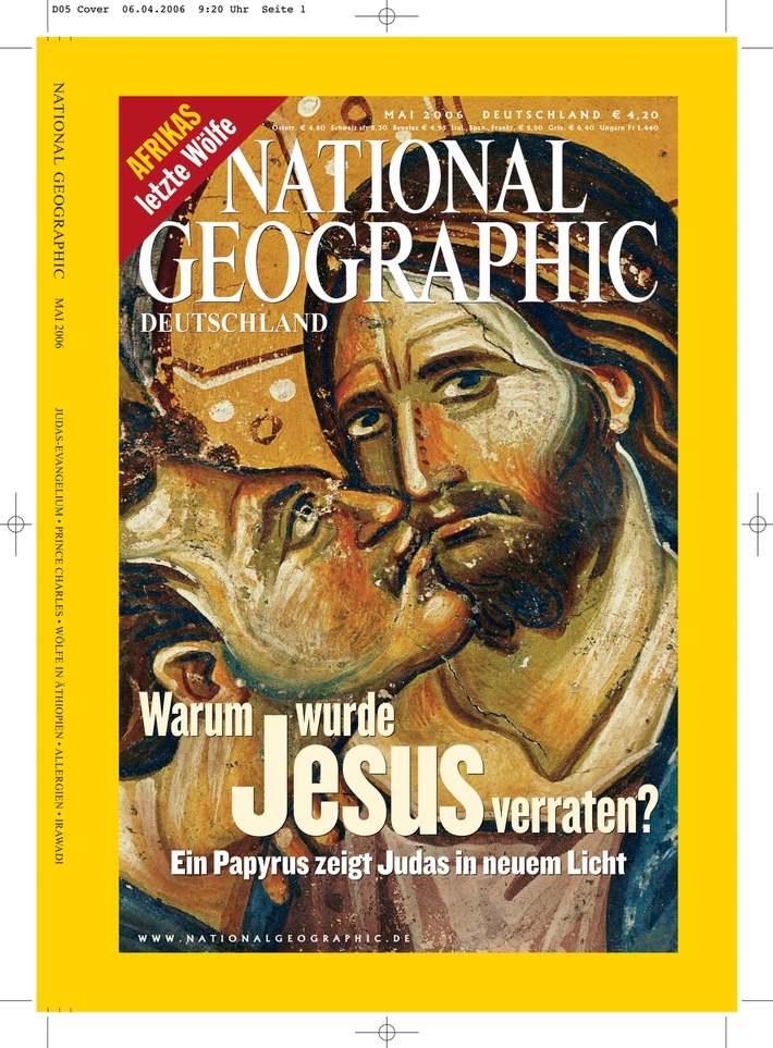 War Judas der treueste Jünger Jesu? / Mit Unterstützung von NATIONAL GEOGRAPHIC wurde das Judas-Evangelium restauriert und übersetzt/ Religionswissenschaftler feiern das Manuskript als Sensation