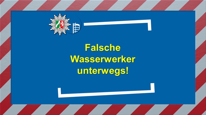 POL-OB: Achtung: Falsche Wasserwerker in Oberhausen unterwegs!