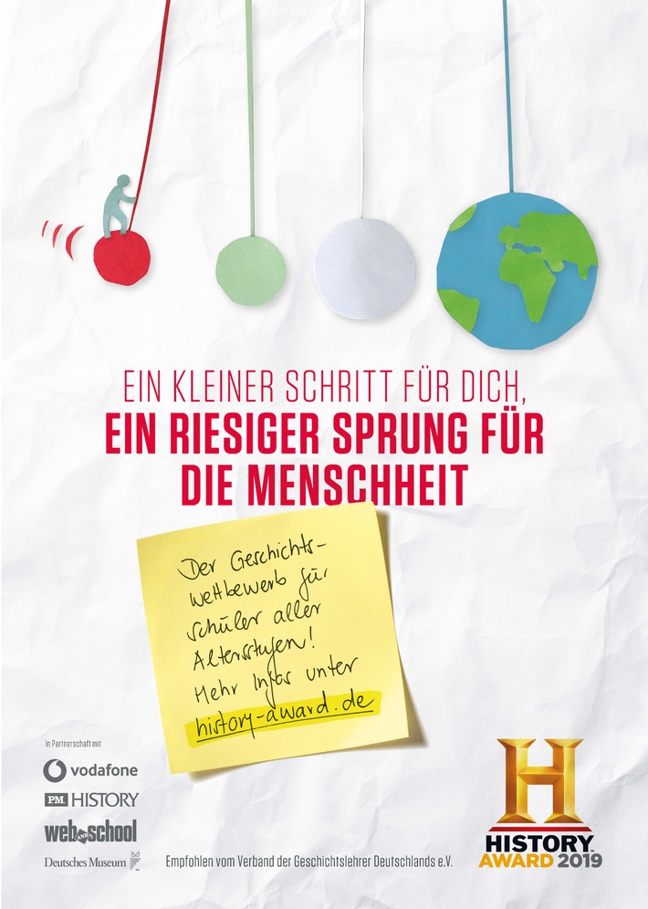 HISTORY sucht Projekte, die die Welt ein Stückchen besser machen