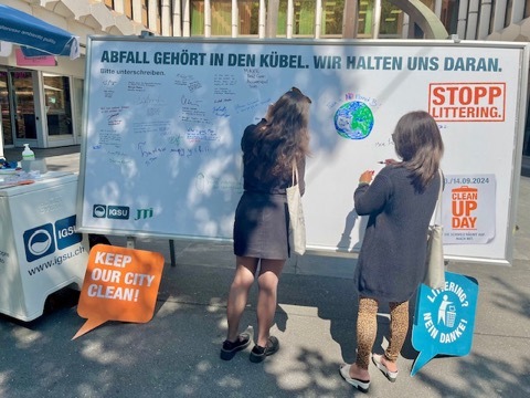 Medienmitteilung: «Sommeraktion gegen Littering in Luzern»