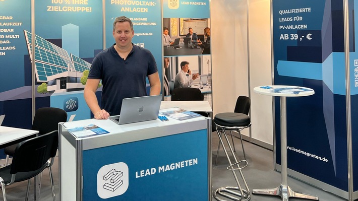 Leadmagneten: Als unverzichtbarer Partner für die Solarbranche auch 2025 wieder auf der Intersolar Europe vertreten