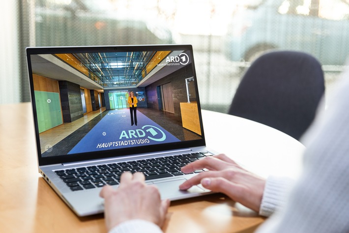 Blick hinter die Kulissen: ARD-Hauptstadtstudio startet virtuelle Besuchertour