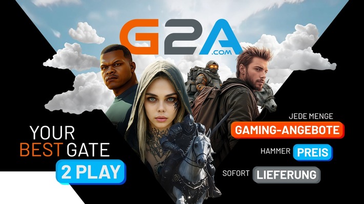 G2A.COM präsentiert KI-gestützte Kampagne "Best Gate 2 Play" zur Verbesserung digitaler Unterhaltungserlebnisse