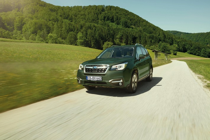 Für Stadt und Wald: Zwei neue Sondermodelle des Subaru Forester mit bis zu 2.000 Euro Preisvorteil