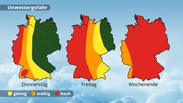 Pressemitteilung: Hitzewelle mit kräftigen Gewittern im Anmarsch