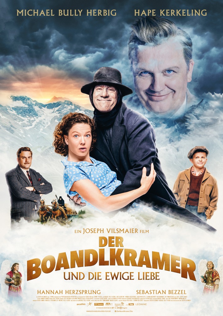 &quot;Der Boandlkramer und die ewige Liebe&quot; - ab 17. Dezember 2020 im Kino! / Deutschlands Top-Entertainer Michael Bully Herbig und Hape Kerkeling erstmals gemeinsam auf der großen Leinwand