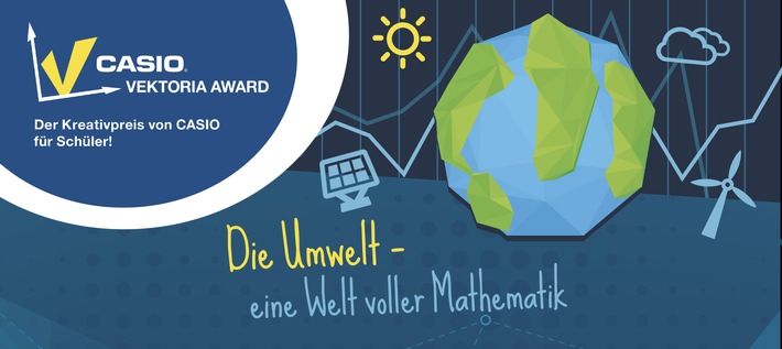 Schüler erklären beim Vektoria Award wie Mathematik die Umwelt verständlicher macht / CASIO prämiert die besten Präsentationen zum Thema Mathe und Umwelt mit insgesamt 3.000 Euro