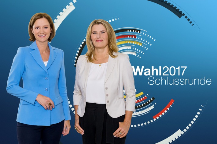 "Wahl 2017: Die Schlussrunde" von ZDF und ARD (FOTO)