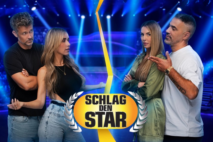 Premiere. Wer gewinnt das Duell der Liebespaare bei "Schlag den Star"? Die Carpendales oder die Bushidos?