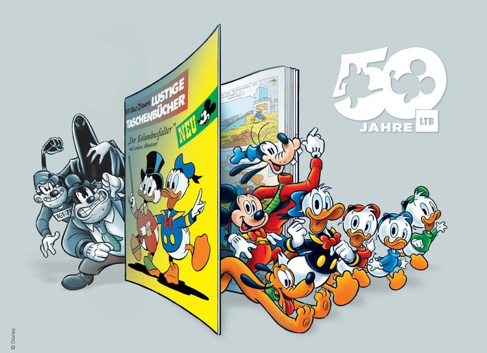 Donald Duck zum Downloaden! EPK und APK rund um das Jubiläum &quot;50 Jahre Lustiges Taschenbuch&quot; sind jetzt startklar