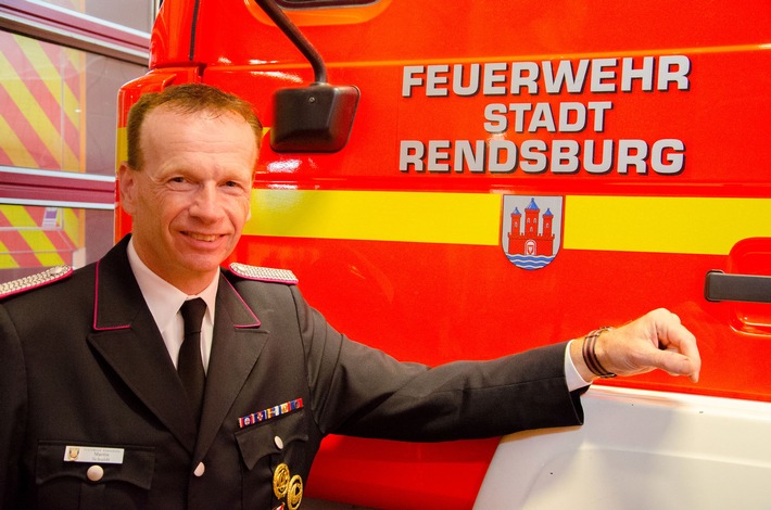 FW-RD: Martin Schuldt ist neuer Wehrführer in Rendsburg