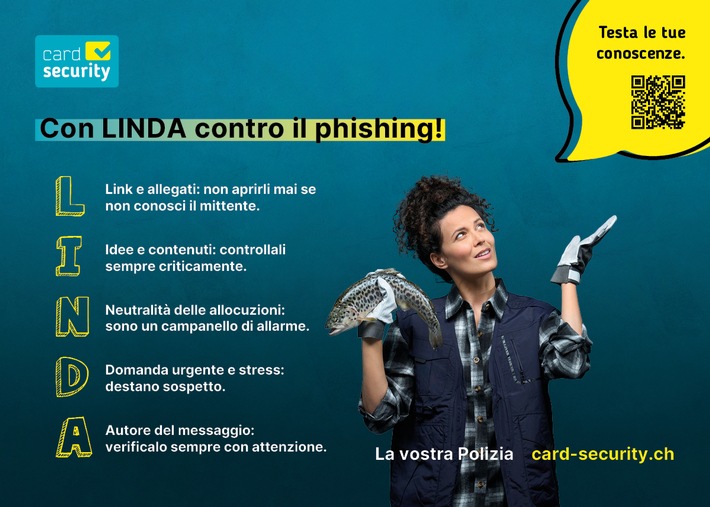 Per contrastare il phishing la polizia punta su LINDA