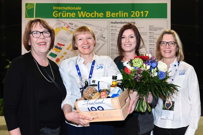 Internationale Grüne Woche 2017 - Doktorantin aus Berlin ist die 300.000. Besucherin