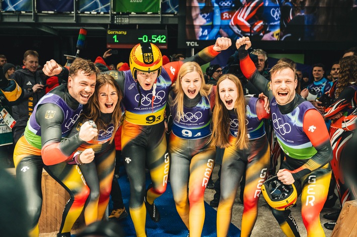 Die Welt rückt näher zusammen im olympischen Rodelsport