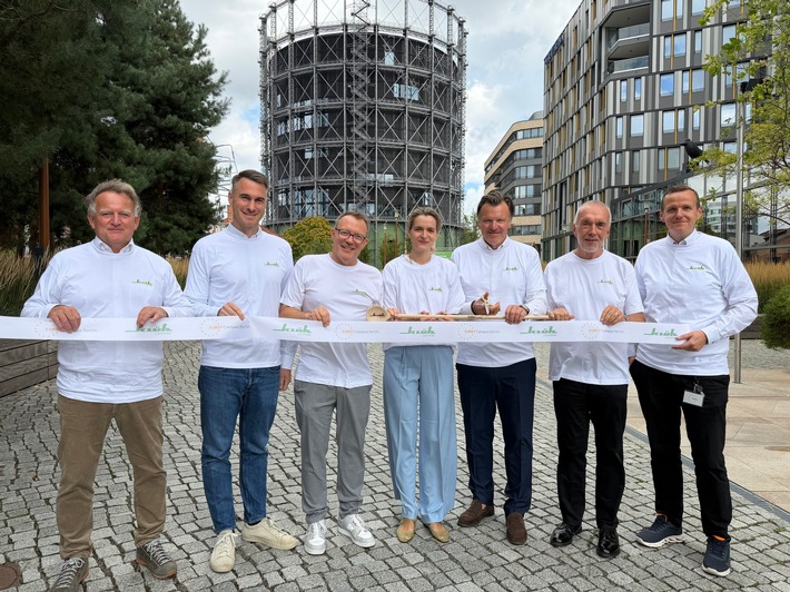 Kulinarische Vielfalt für Mitarbeitende und Besucher / Klüh Catering übernimmt gastronomischen Betrieb am EUREF-Campus Berlin