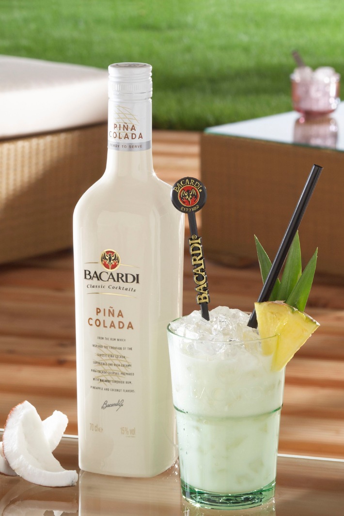 So schmeckt der Sommer: Karibischer Cocktailgenuss mit BACARDI Piña Colada - Ready to Serve (mit Bild)