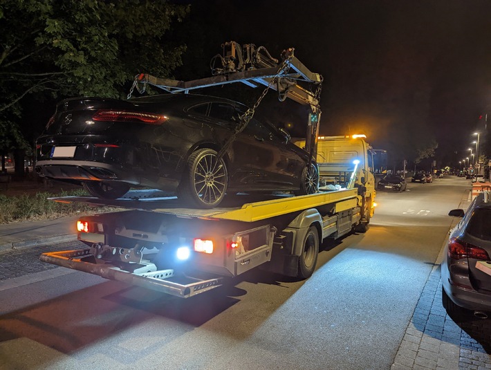 POL-H: Hannover-Mitte: Polizei beschlagnahmt von Raser Pkw und Führerschein