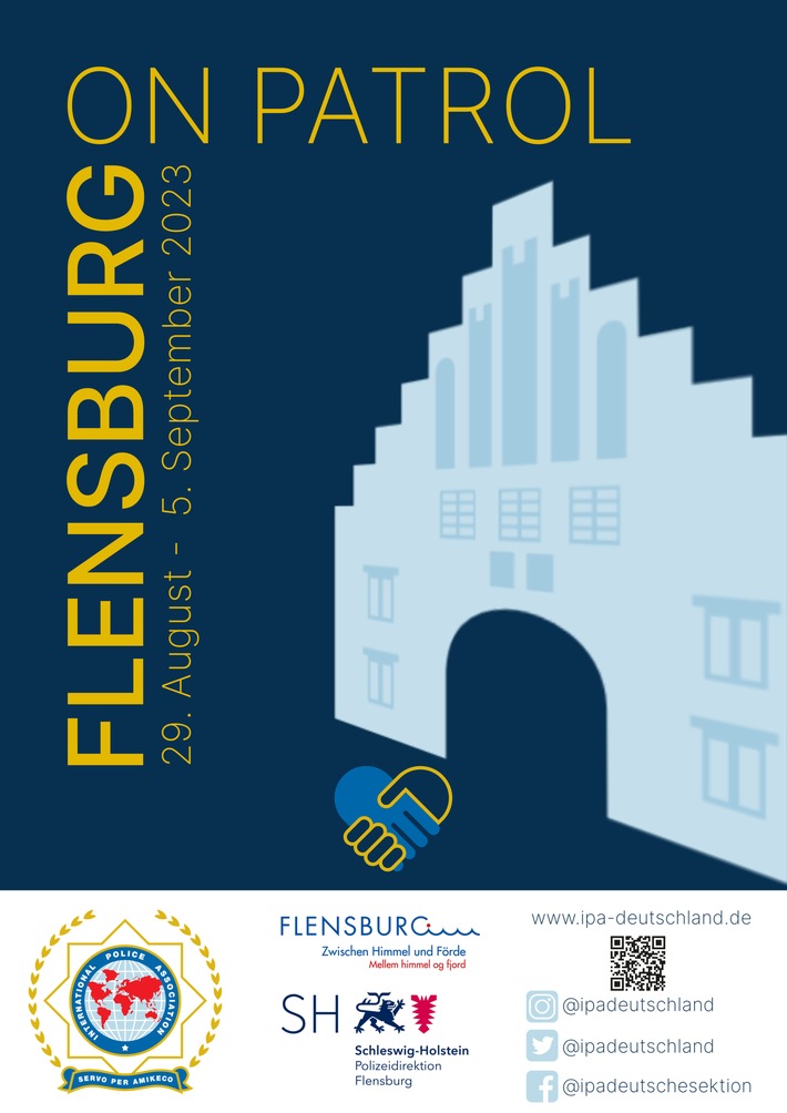 POL-FL: Flensburg: Internationales Polizeisymposium &quot;Flensburg on Patrol&quot;