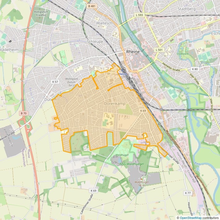 Glasfaser Nordwest baut Glasfaserinfrastruktur in Rheine Dorenkamp aus