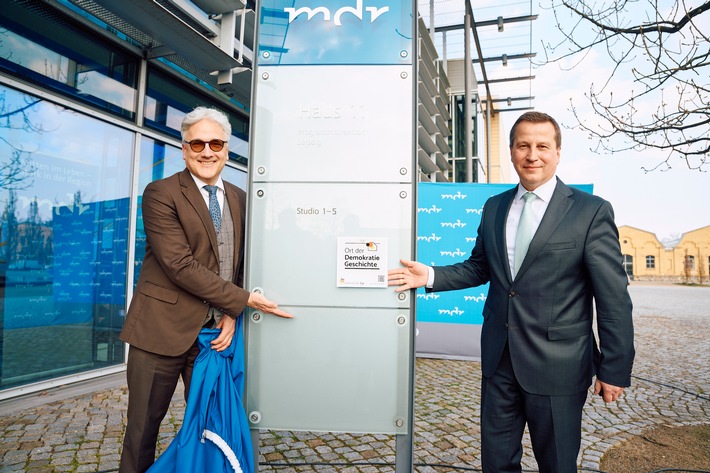 MDR als „Ort der deutschen Demokratiegeschichte“ gewürdigt