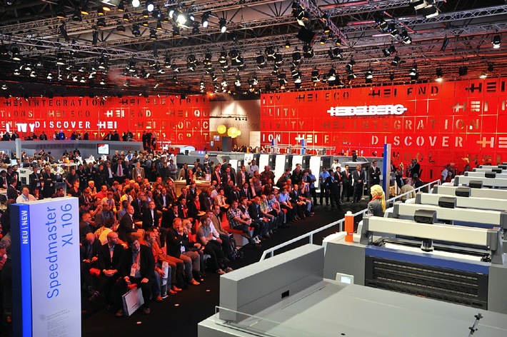 Heidelberger Druckmaschinen AG: Heidelberg zieht drupa-Fazit: Messe markiert positiven Auftakt ins Geschäftsjahr 2012/13 (BILD)