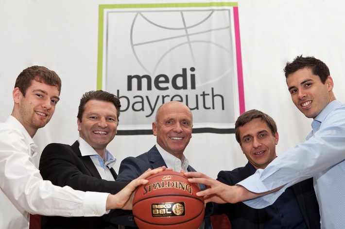medi ist neuer Haupt- und Namenssponsor der Bayreuther Bundesliga-Basketballer (BILD)