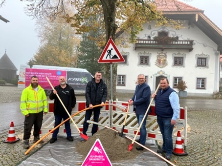 Surberg: Telekom startet Glasfaserausbau