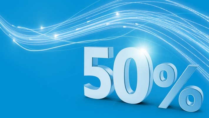 Bis Ende März 50 Prozent sparen beim Businesspaket für Internet und Telefonie von M-net