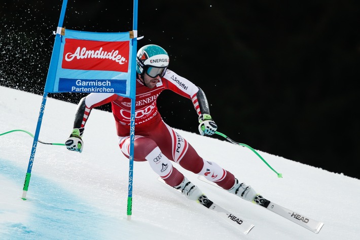 Auf der Kandahar dudelt es wieder! Almdudler ist offizieller Partner des AUDI FIS Ski World Cup Super-G in Garmisch-Partenkirchen