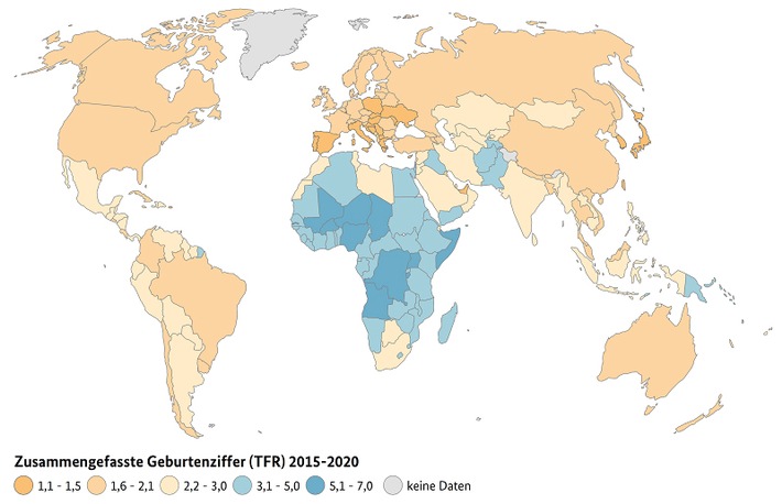 Studie zum Weltbevölkerungstag: Globale Bevölkerungsentwicklung in Zeiten von COVID-19