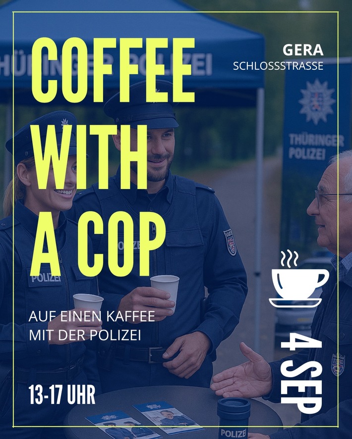 LPI-G: "Coffee with a Cop" - Gemeinsam ins Gespräch kommen!