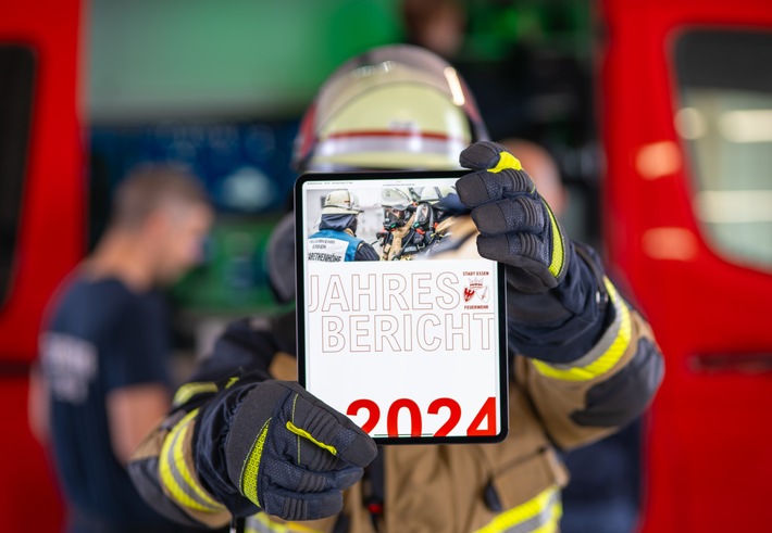 FW-E: 2024 - Wichtige Entwicklungsschritte und herausfordernde Einsätze für die Feuerwehr Essen: Vorstellung des Jahresberichtes 2024
