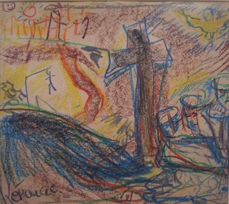 Heute neu in der artnet online Auktion: Der Schriftsteller als Maler / artnet versteigert eine Zeichnung von Kultautor Jack Kerouac (mit Bild)