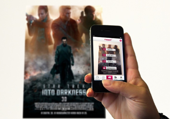 CinemaxX App erweckt Filmplakate zum Leben / Mit der &quot;PosterCam&quot; entdecken, was das bloße Auge nicht sieht (BILD)